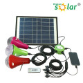 2015 CE portátil solar levou kit de iluminação doméstica com carregador de dispositivo móvel JR-SL988